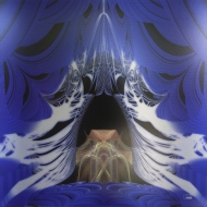 The Mage Emerges. Digital Art Printed on Metal, single edition. 24x24". Artist Lianne Todd. SOLD. Private Collection.